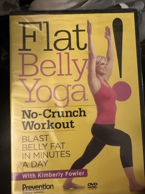 Flat Belly Yoga - No-crunch Workout (DVD,  2013)