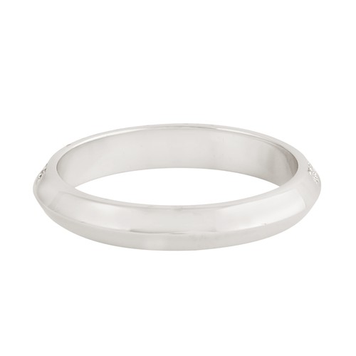 Wife Gifts 18k White Gold Diamond Band Ring For Women Handmade Rings For Women - Picture 3 of 7