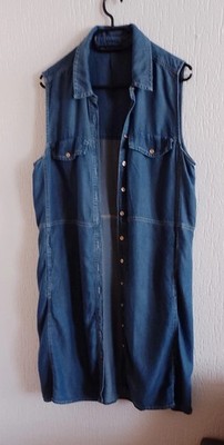 Damen Kleid Eli &Moon  Gr.40/42,aus Lyocell,UVP-49,99 ,Blau,wie Neu!