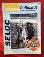 Johnson/Evinrude 1996-2001 Outbords Manual; 1.25-70 HP, 1-4 Cylinder;2 4Stroke