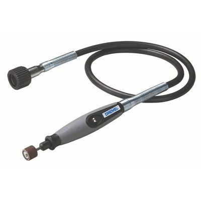 Flex Shaft Rotary Tool Attachment with Comfort Grip and 36  Long Cable - Engrave