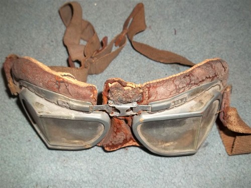 Vintage 1930's Race Car - Aviator -Pilot -Motorcycle ***** GOGGLES ONLY *****