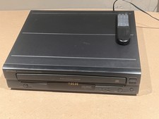 Optimus CD-6400 5 Disc Automatic Changer CD Player w/ Remote TESTED/ WORKS 