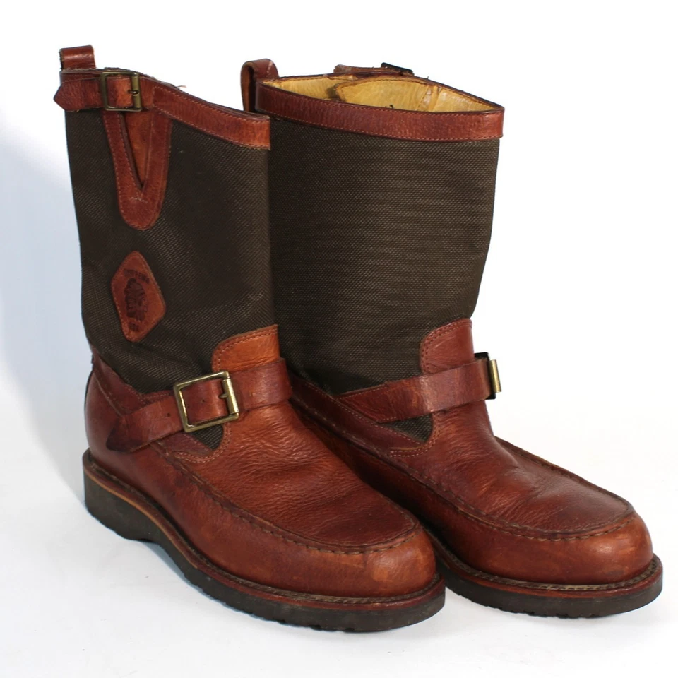Botas de caza Chippewa Upland Snake 10” Pull-on para hombre 6,5 EE suela Vibram punta mocc Foto 2 de 4