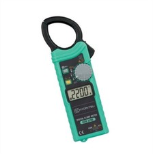 Kyoritsu 2200 Ac Digital Clamp Meter Ac/Dc/Ω 1000A Slim Handy Design cv