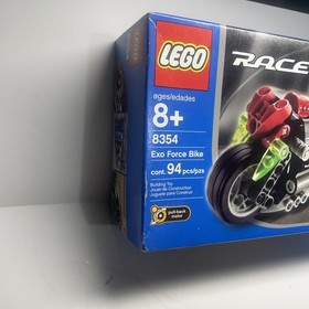 LEGO Racers 8354 Exo Force Bike Night Racer Pullback Motor Brand New Sealed