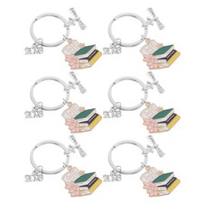 3 Pack Graduation Key Chains Bulk Keychain Present Cap Charms Class of 2026
