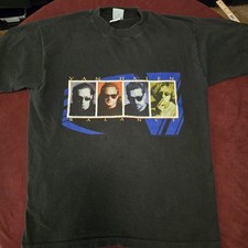 Vintage 1995 Van Halen Balance Tour Concert T Shirt Single Stitch USA L Black