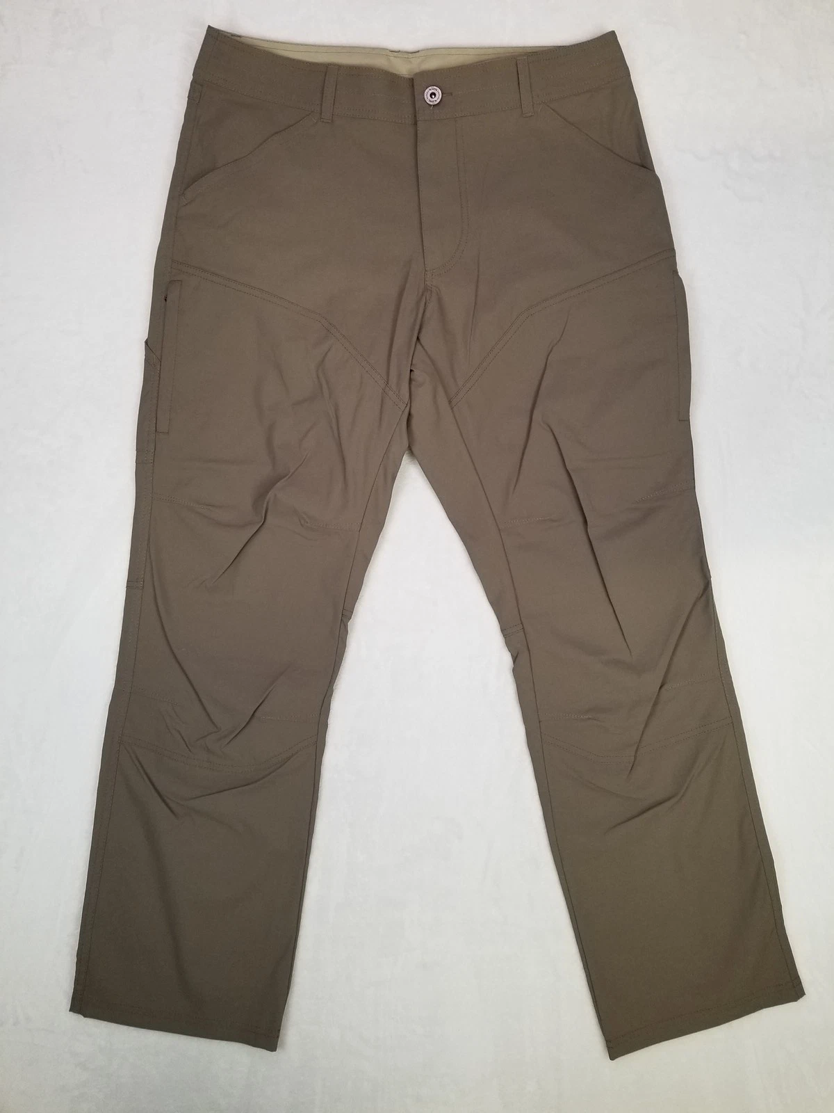Kuhl Taupe Cargo Pants Mens Size 34x30 Cargo Pockets Straight Leg Outdoor Hiking