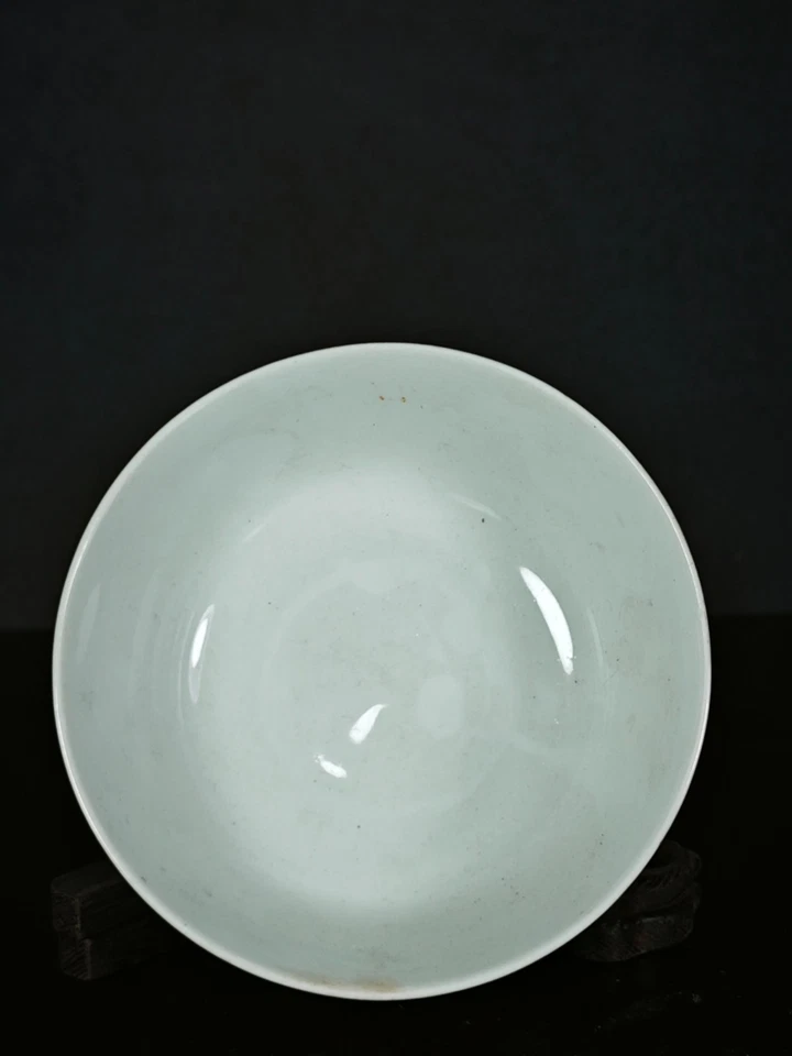 Antiga tigela colorida chinesa de porcelana Tongzhi anunciando boas notícias - Imagem 2 de 4