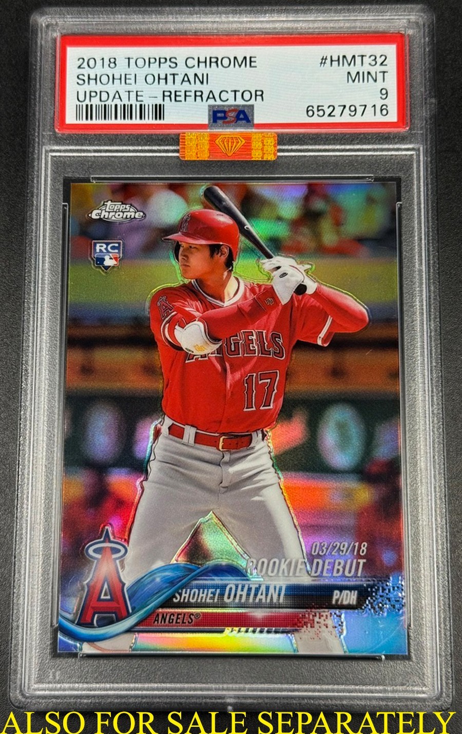 SHOHEI OHTANI 2019 FLAWLESS GOLD SIGNATURE AUTO #10/10 PSA 8 MBA SILVER DIAMOND view 16