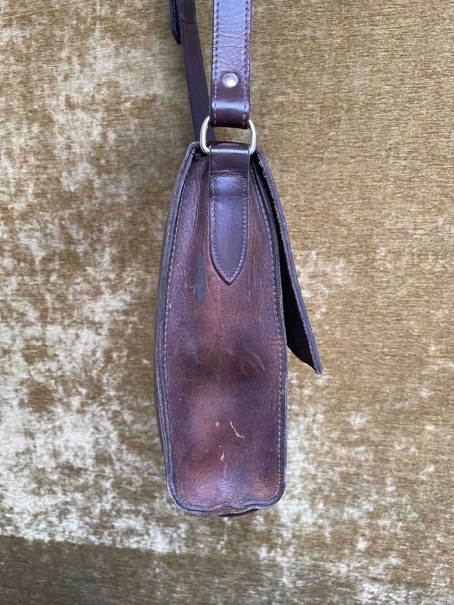 Two Bar West Leather Crossbody Bag | eBay