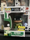 Funko Pop! Heroes: DC Comics Green Batman #01 - Vaulted/Not Mint - EE Exclusive