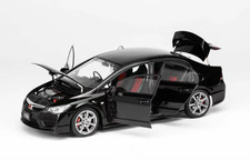 1/18 MotorHelix Honda Civic Type R ( FD2 ) RHD from 2007 in Gloss Black LAST ONE