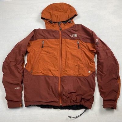 The North Face Summit Serie Apex Jacket Mens Large Soft Shell Hooded Lined Zip
