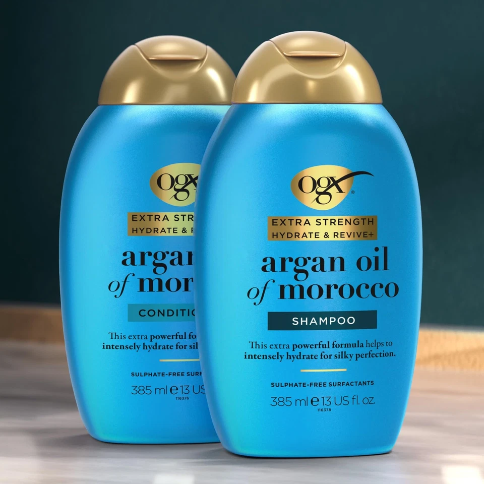 Argan Oil of Morocco Hydrate & Revive Conditioner, Silk, SulfateFree, 385ml - Image 4 of 4