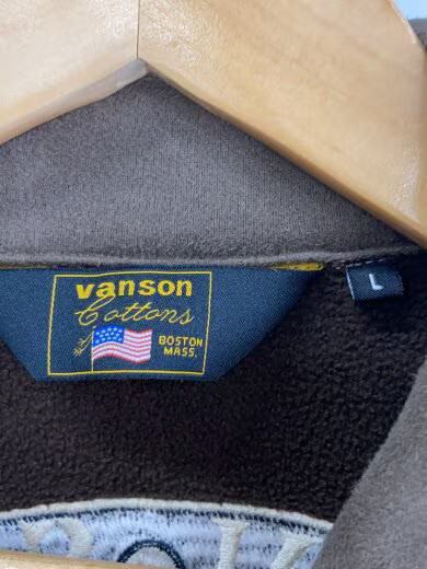 VANSON/Jacket/L/Polyester/Brown - image 3