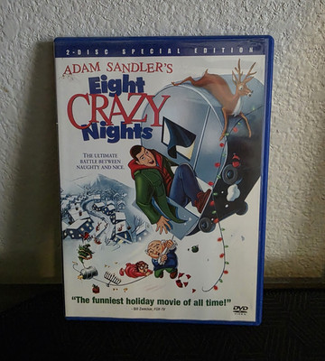 Adam Sandler's Eight Crazy Nights DVD Movie 2-Disc Special Edition Tall Case