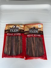 2 Pack Premium 12 Bully Stick 10 Packs Dog Chew Treats