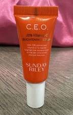 Sunday Riley C.E.O. 15 Vitamin C Brightening Serum CEO .17oz.