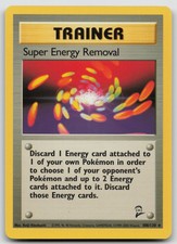 Pokemon Card Super Energy Removal Rare Base Set 2 108/130