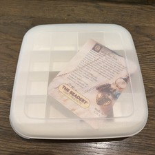 Eagle Craftstor Craftstorables Square Box Tray Storage Organizer Divided Beads