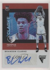 2019-20 Panini Chronicles Flux Rookie Auto Red Brandon Clarke #FR-BCL Auto 0m4q