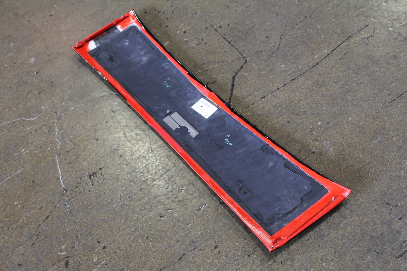 Ferrari 296 GTB, Upper Spoiler Cover Panel, Sticky, Used, P/N 985900778