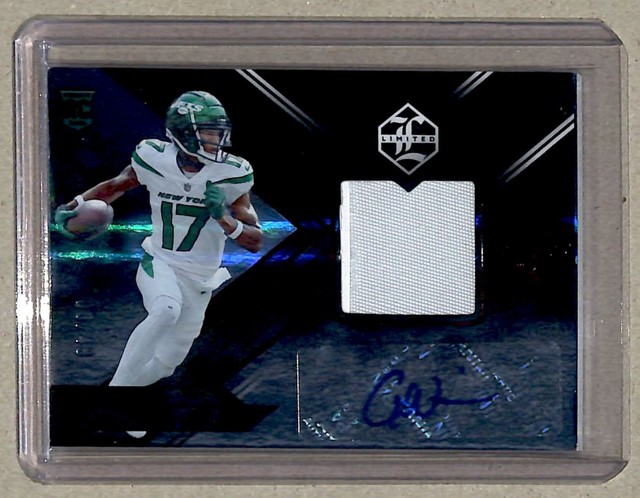 2022 Limited Patch auto Garrett Wilson RC Auto /49 #110