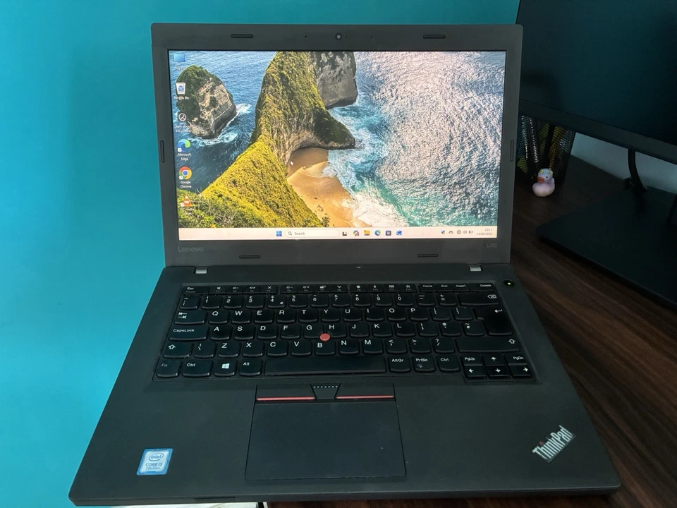 Lenovo ThinkPad L470 · i5-7200U · 8GB · 122GB, photo 1 of 3
