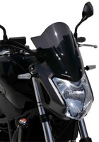 Ermax Windschutzscheibe Sport FüR Honda NC 750 S 2016-2020 Schwarz Klar 0301S92
