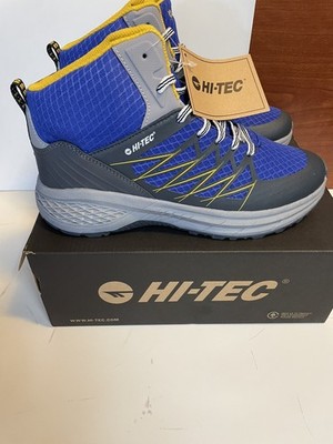 Hi-Tec Demolisher Mid Men's Hiking Shoes Black Irish/ Surf the Web US 9 