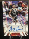 2025 TOPPS HAVOC MARKS GEORGE GERVIN S.A. SPURS “THE ICEMAN” BLUE INK AUTO