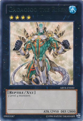 3 x Gagagigo the Risen - ABYR-EN050 - Rare - Unlimited Edition Near Mint, Englis
