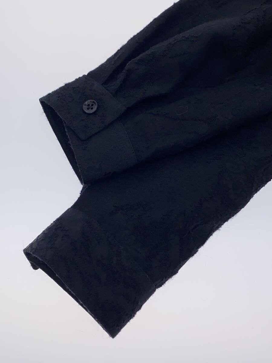 SAINT LAURENT Rayon 18SS Long Sleeve Shirt Wool Black thumbnail 6
