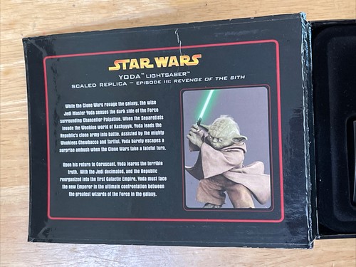 Yoda Convention exklusives Lichtschwert 0,45 Maßstab Star Wars Master Repliken SW-328 - Bild 4 von 12