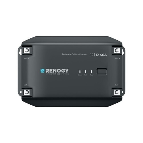 Renogy 20/40/60A DC to DC 12V Battery Charger RV Caravan for AGM Lithium LifePO4 - Picture 9 of 32