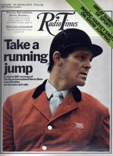 RADIO TIMES 22 JULY 1972 . HARVEY SMITH FRONT COVER. FRANK BELLAMY ILLUSTRATION
