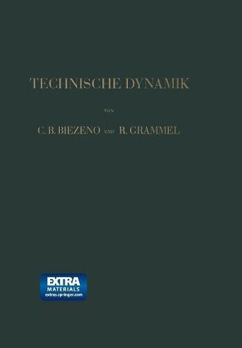 Thumbnail - Richard Grammel Cornelis Benjamin Biezeno Technische Dynamik