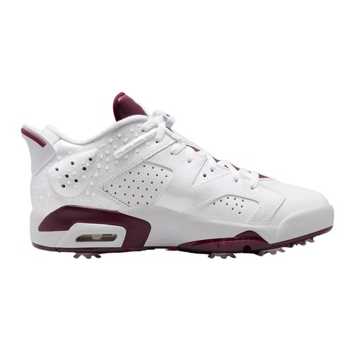 Nike Air Jordan 6 Retro Low Golf NRG Bordeaux DV6796-116 Men's Size 6.5/8W New - Picture 2 of 6