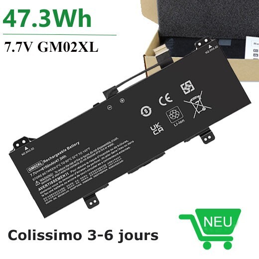 Batterie GM02XL pour HP Chromebook 14 G5 en Déplacement