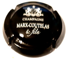 Capsule de champagne Marx-Coutelas & Fils Noir et blanc N°3
