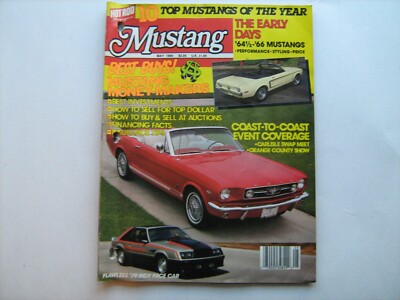 Hot Rod MUSTANG May 1990--top 10 Mustangs, auction buy & sell, insurance tips ++