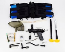 Spyder E99 Paintball Lot Revolution Hopper GXG Gen X Global Kapp View Loader ANS