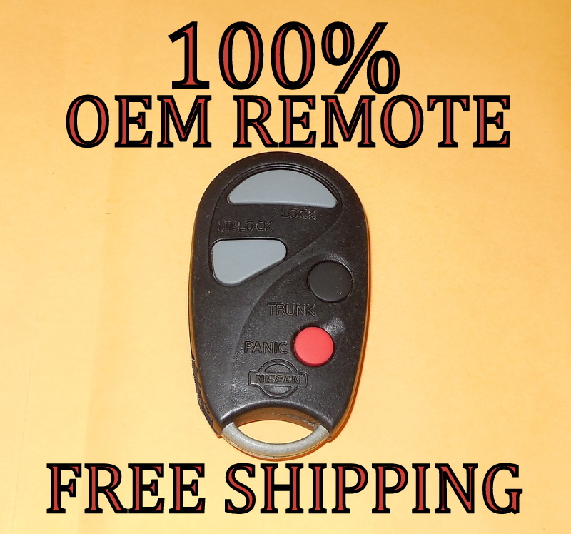 100% OEM 00-04 NISSAN SENTRA KEYLESS REMOTE FOB TRANSMITTER