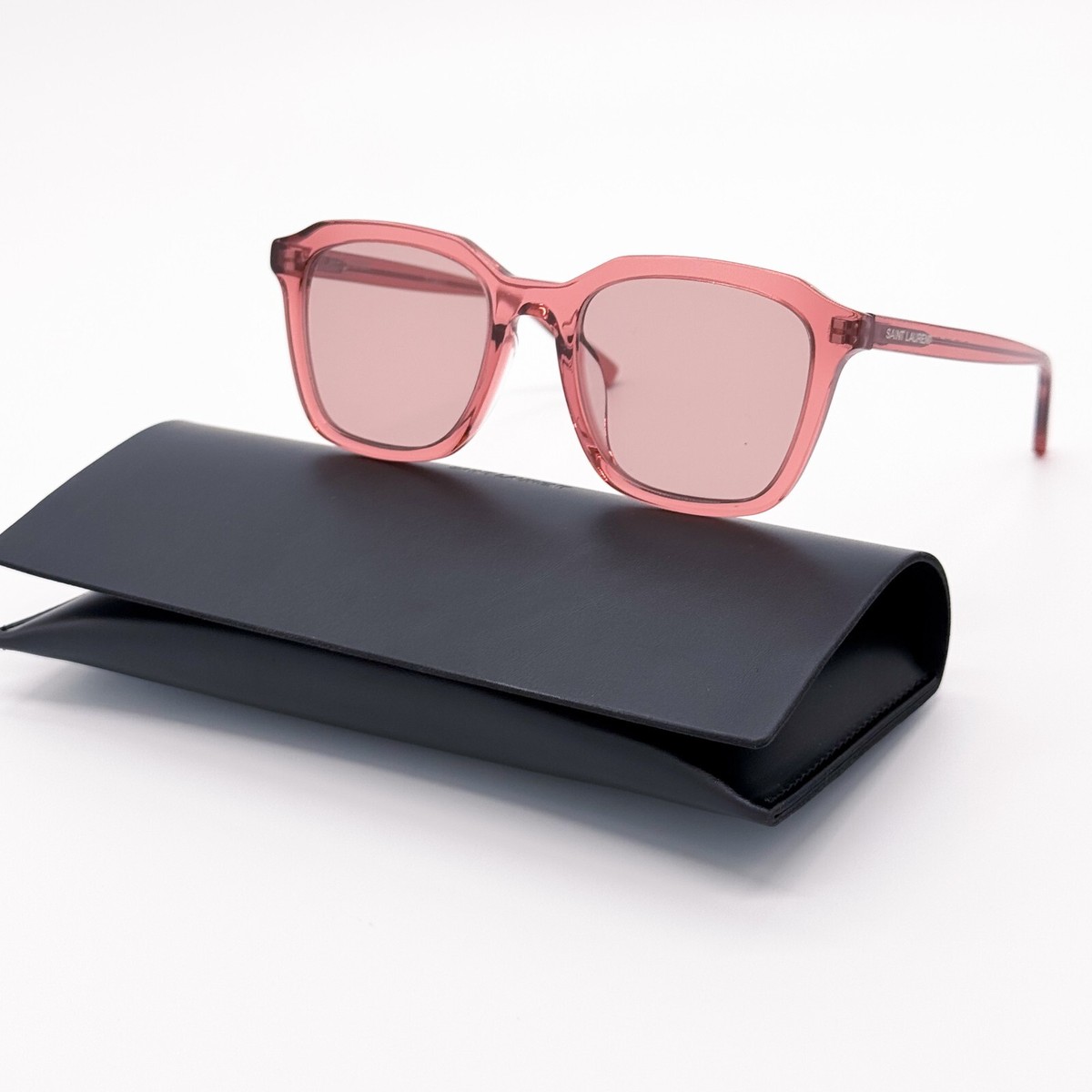NEW SAINT LAURENT SL 457 005 WOMEN PINK BROWN SUNGLASSES  display picture 1