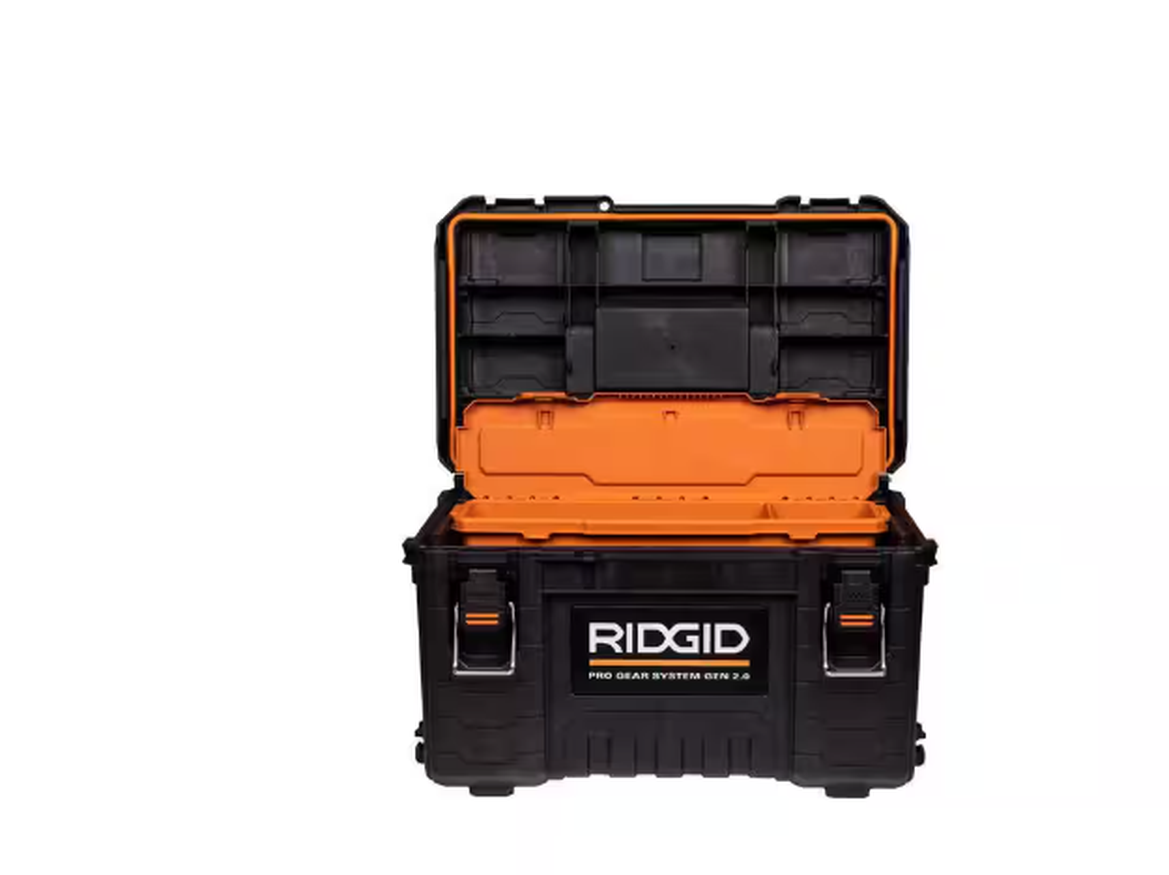RIDGID 2.0 Pro Gear System Modular Tool Box Storage 22 in.