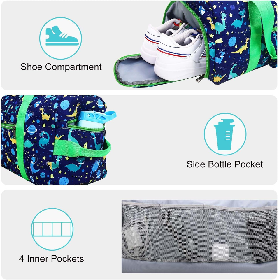 Duffle Bag for Boys Sport Gym Bags Gymnastics Dance Bag,Travel Bag
