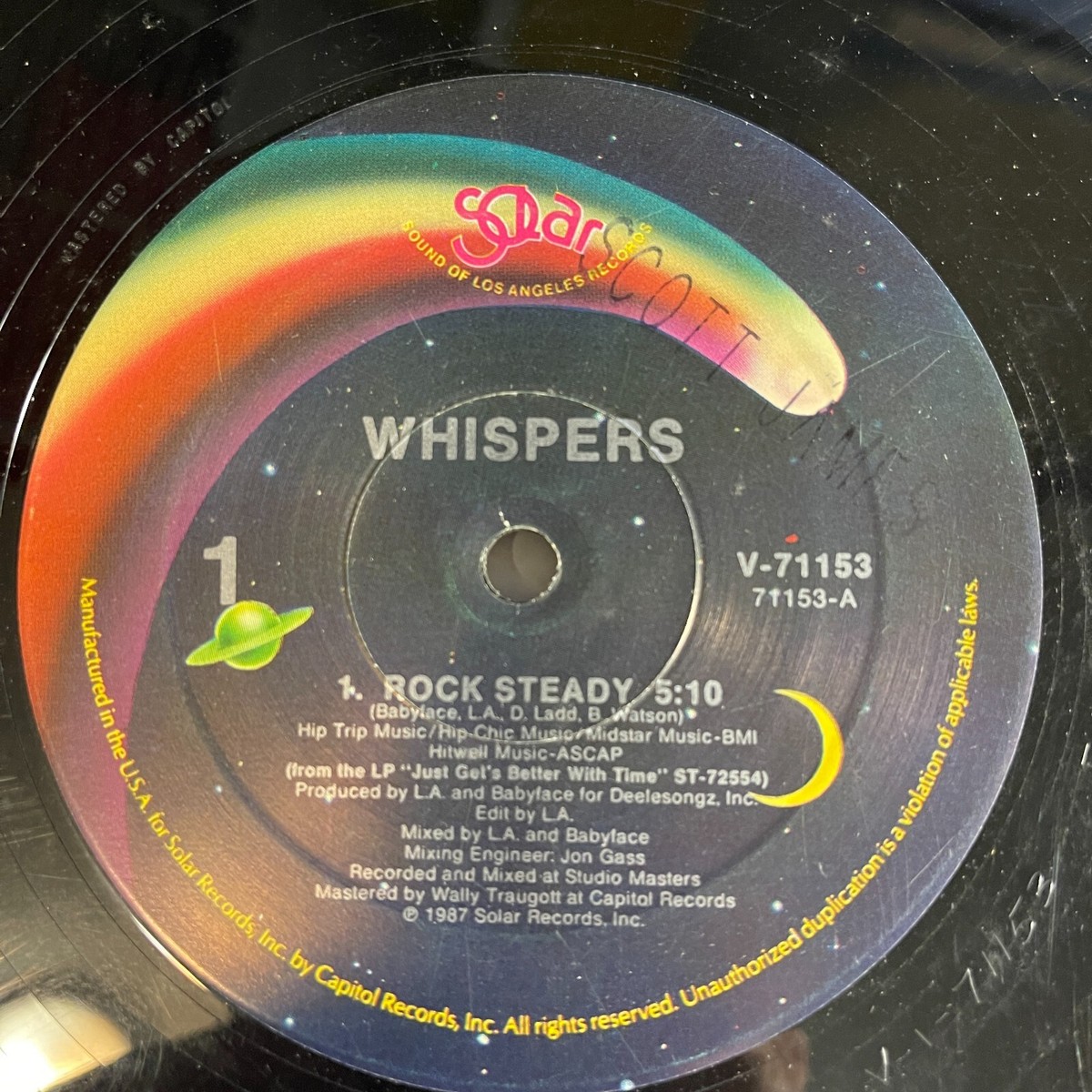 Whispers - Rock Steady 12 Whispers - Rock Steady 12