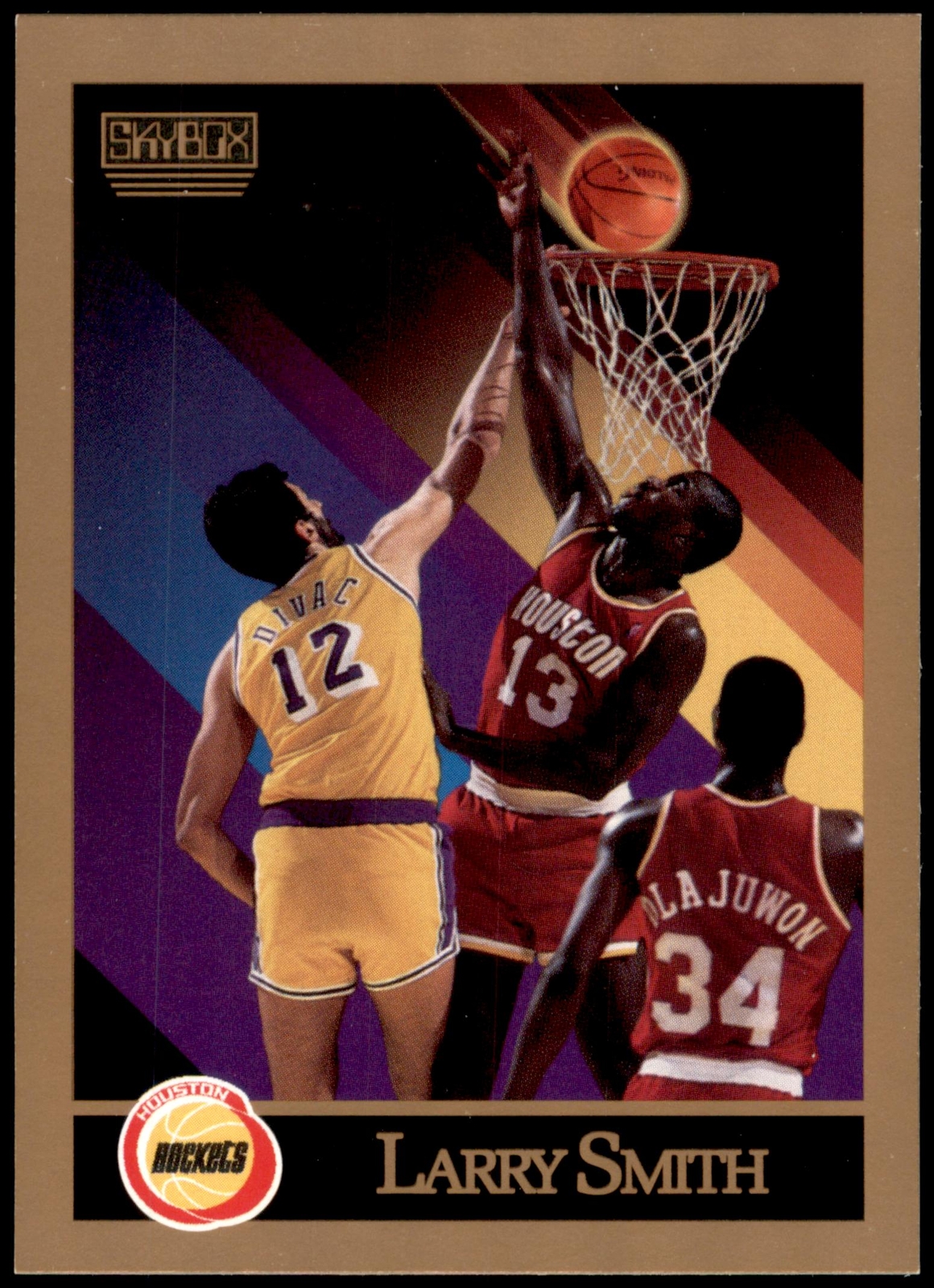 Larry Smith #111a 1990-91 SkyBox